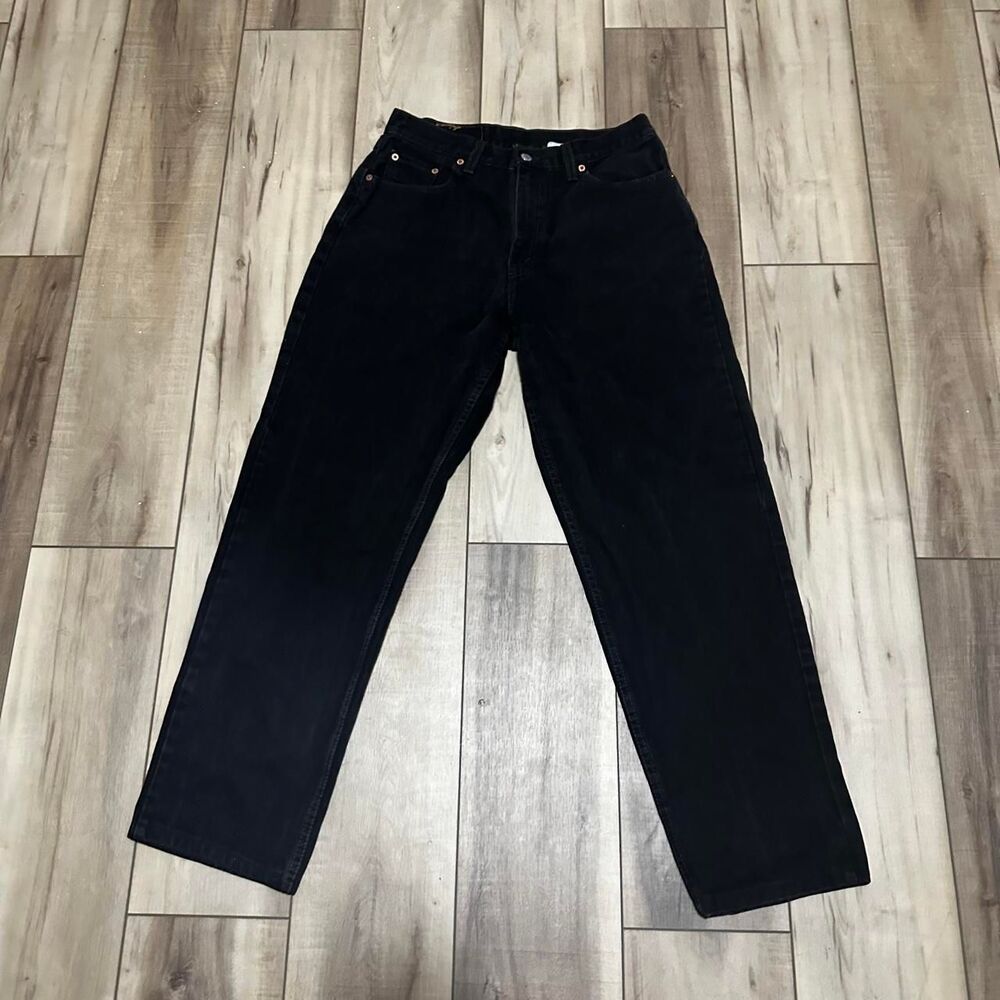 Vintage 1994 Made in USA Levi’s 560 Black Loose Fit Jeans - Size 12